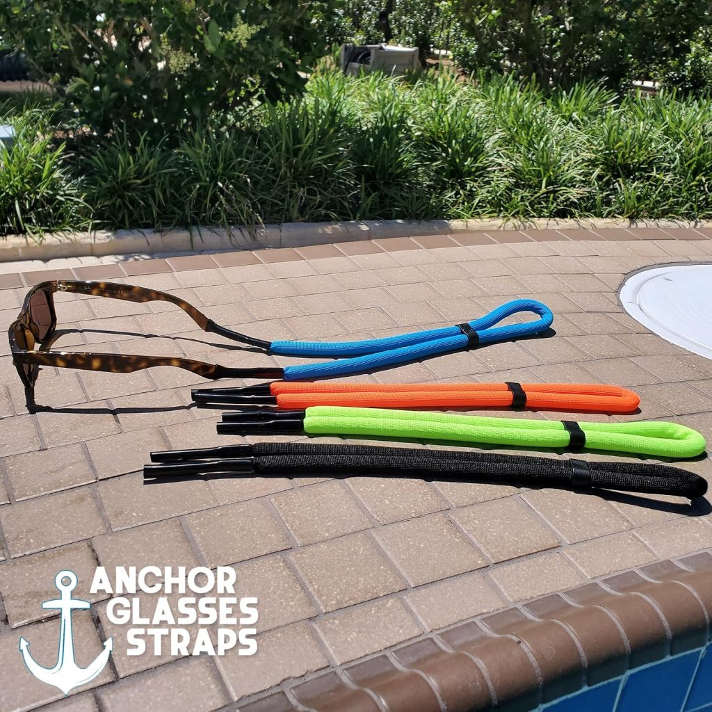 Floating Sunglasses Straps for Water – Pack Buoyant Glasses Retainer for Men Women – Adjustable Floatable Eyewear Lanyard for Boating Kayaking Fishing Paddleboarding Beach Lake Pool Floating Sunglasses Straps for Water – Pack Buoyant Glasses Retainer for Men Women – Adjustable Floatable Eyewear Lanyard for Boating Kayaking Fishing Paddleboarding Beach Lake Pool