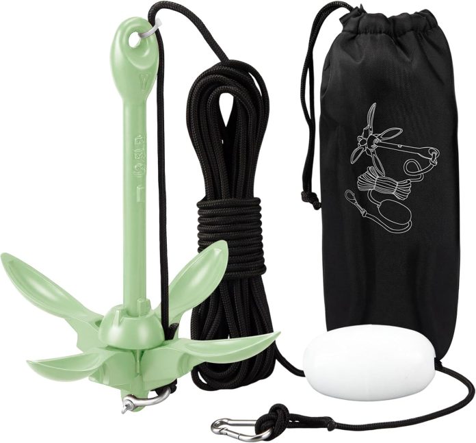 folding-grapnel-anchor-kit-kayak-40ft-rope-1