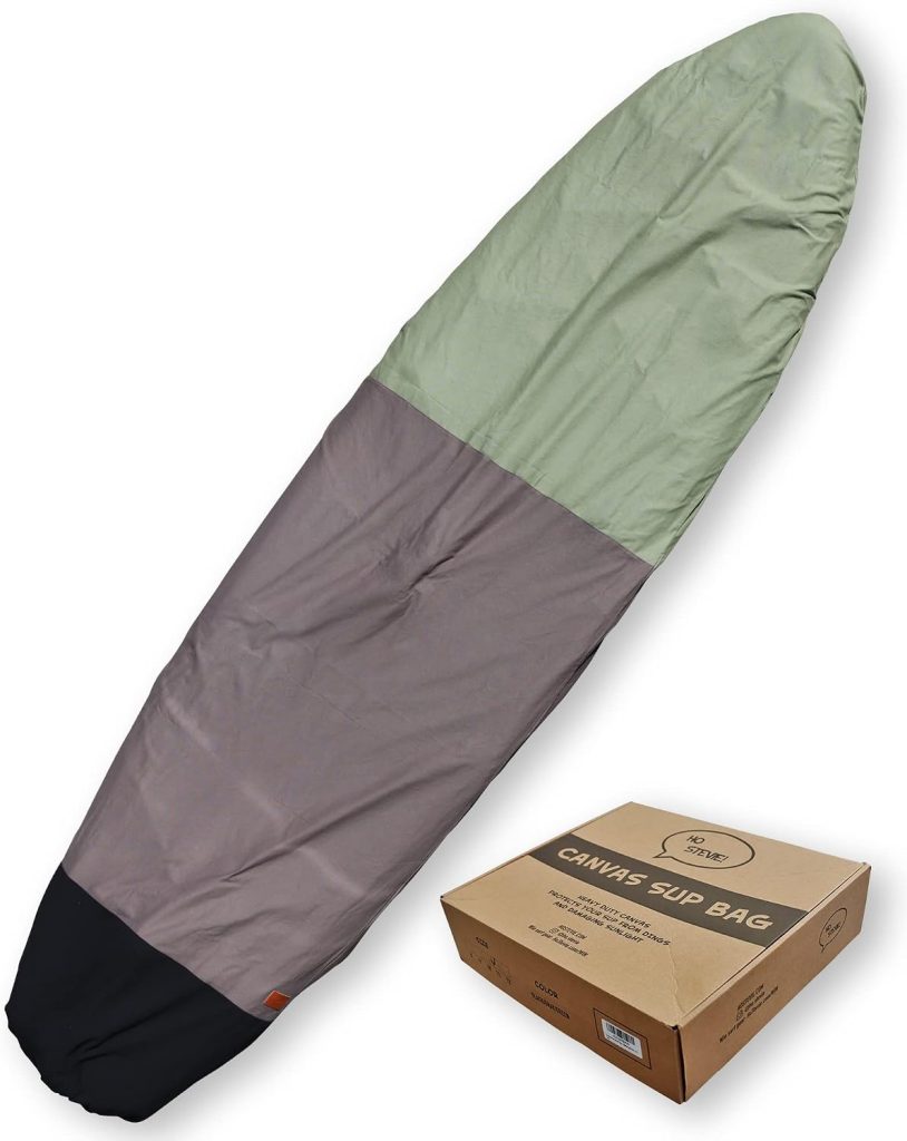 Ho Stevie! Canvas SUP Bag Cover - Prevent Sun Damage - Durable 100% Natural Cotton Canvas Protective Bag for Stand Up Paddle Boards review | SUP Board Accessories Ho Stevie! Canvas SUP Bag Cover - Prevent Sun Damage - Durable 100% Natural Cotton Canvas Protective Bag for Stand Up Paddle Boards review