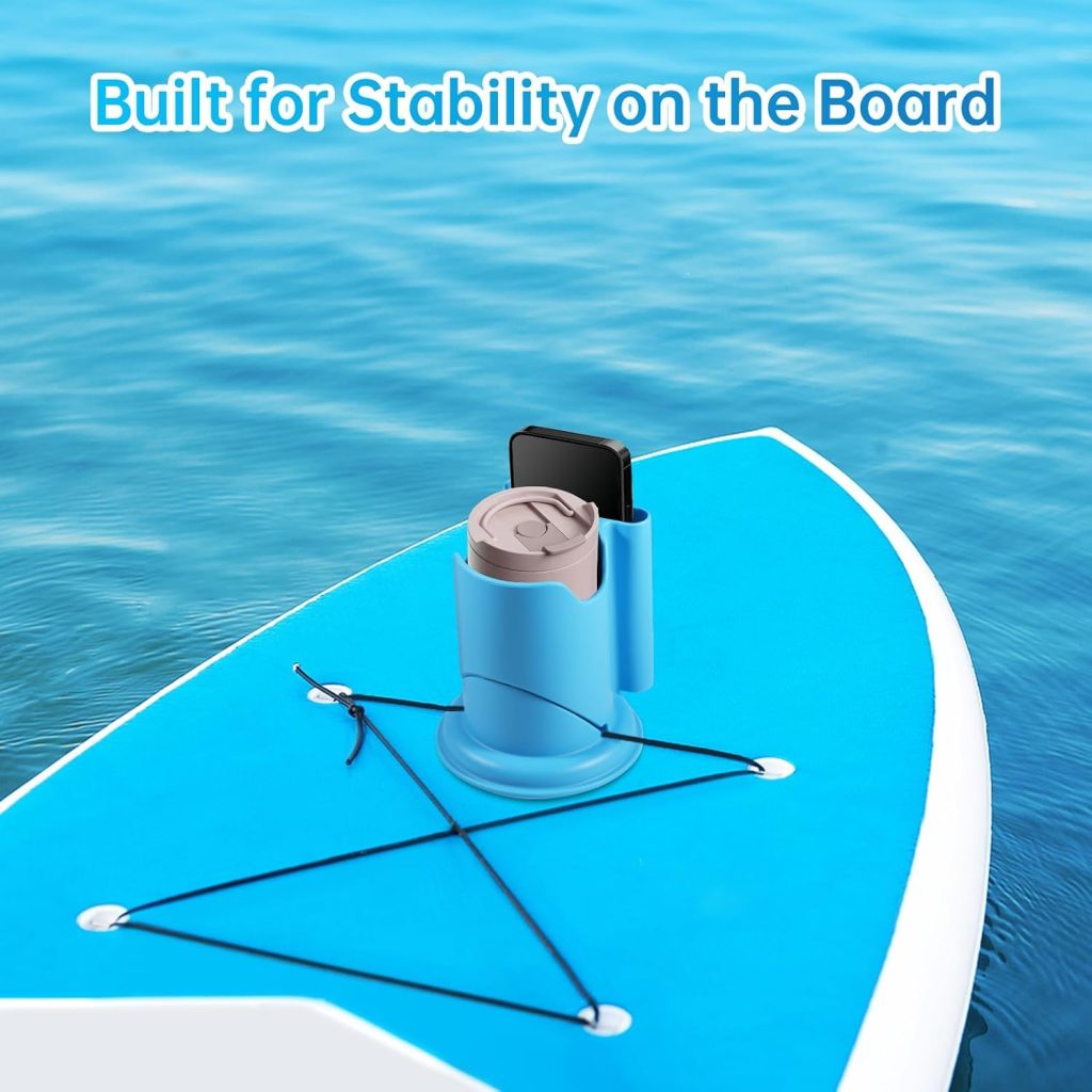 Paddle Board Cup Holder, 2-in-1 Drink & Phone Holder, SUP Accessories review | SUP Board Accessories Paddle Board Cup Holder, 2-in-1 Drink & Phone Holder, SUP Accessories review
