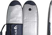 Abahub Surfboard Travel Bag, Foam Padded Day Bag Cover for 6’0-10’0 review Abahub Surfboard Travel Bag, Foam Padded Day Bag Cover for 6'0-10'0