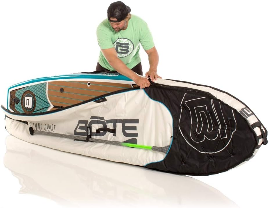 Product Name: BOTE Brand SUP Board Zip Up Coffin Travel Storage Bag with Shoulder Carry Strap fitted Gatorshell Epoxy Compatible Stand Up Paddle Boards Travel Protection Multiple Size Options review | SUP Board Accessories BOTE Brand SUP Board Zip Up Coffin Travel Storage Bag with Shoulder Carry Strap fitted Gatorshell Epoxy Compatible Stand Up