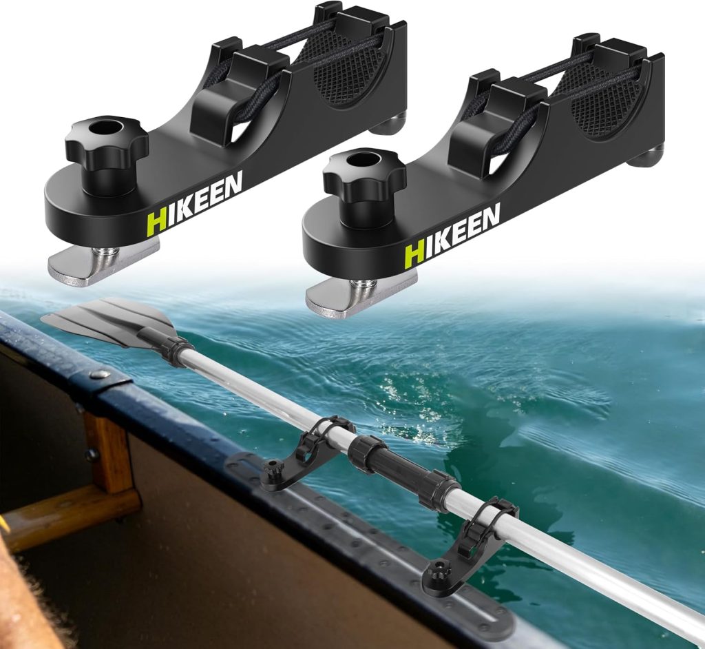 Hikeen Kayak Paddle Holder review | SUP Board Accessories Hikeen Kayak Paddle Holder, Fishing Net Fishing Rod Holder, Track Mount Accessories for Canoe, Paddle Board