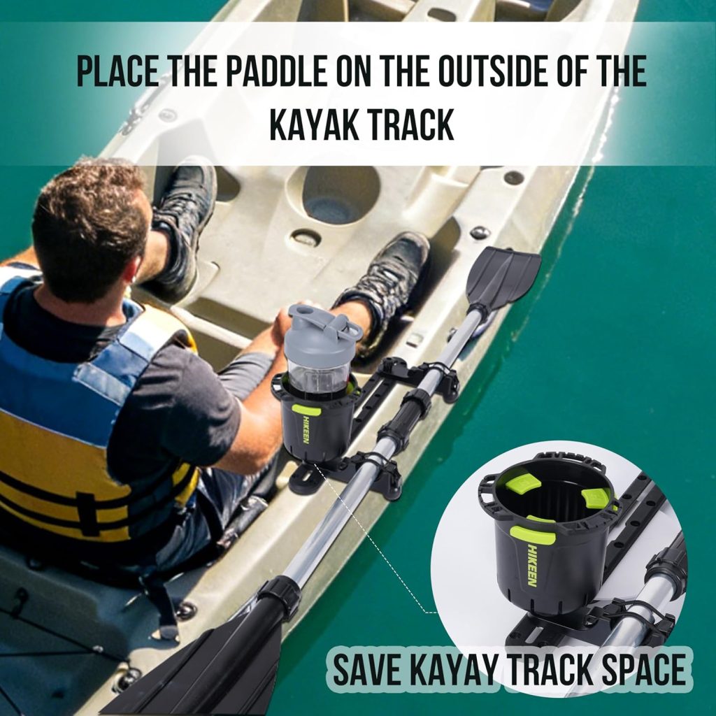 Hikeen Kayak Paddle Holder review | SUP Board Accessories Hikeen Kayak Paddle Holder, Fishing Net Fishing Rod Holder, Track Mount Accessories for Canoe, Paddle Board
