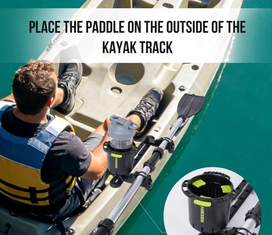 Hikeen Kayak Paddle Holder review Hikeen Kayak Paddle Holder, Fishing Net Fishing Rod Holder, Track Mount Accessories for Canoe, Paddle Board