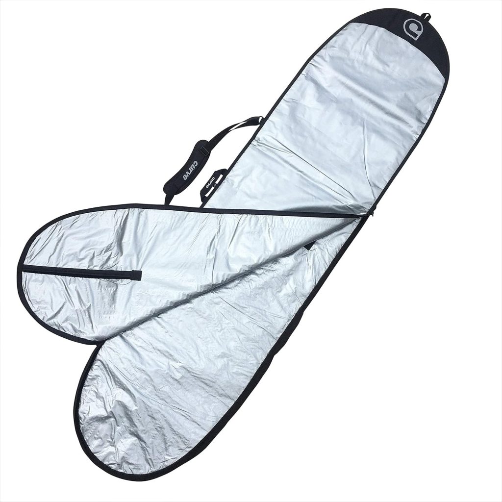 Curve Surfboard Bag Day Surfboard Cover - Supermodel Longboard GLIDER size 10'8, 11'2, 12'2 review | SUP Board Accessories https://www.amazon.com/dp/B09L3TB4HV - Curve Surfboard Bag Day Surfboard Cover - Supermodel Longboard GLIDER size 10'8, 11'2, 12'2