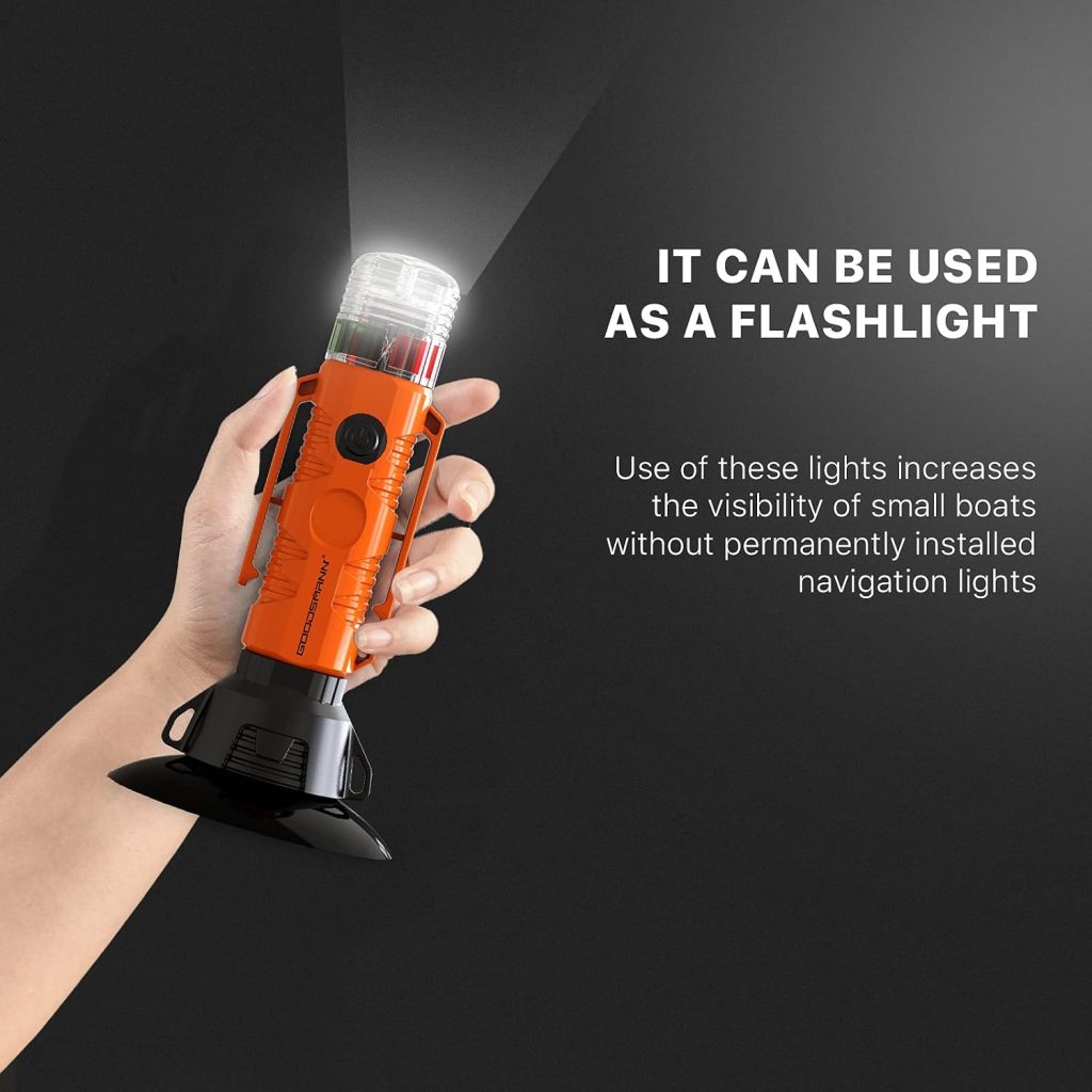 Kayak Light for Night Kayaking with review | SUP Board Accessories Kayak Light for Night Kayaking with Marine Signal Stern Light Suction Cup