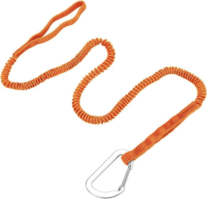 Kayak Paddle Leash, 3-7 ft Stretchable Strap Lanyard for SUP, Canoeing, Fishing Accessories - Secure Bungee Rod Holder Tether Kayak Paddle Leash, 3-7 ft Stretchable Strap Lanyard for SUP, Canoeing, Fishing Accessories - Secure Bungee Rod Holder Tether
