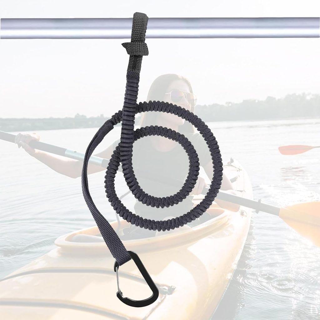Kayak Paddle Leash Kayak Rod Leash, 3-7 ft Stretchable Strap Lanyard Rope for SUP,Kayak Fishing Accessories for Kayak and Paddles review | SUP Board Accessories Kayak Paddle Leash Kayak Rod Leash, 3-7 ft Stretchable Strap Lanyard Rope for SUP,Kayak Fishing Accessories for Kayak and