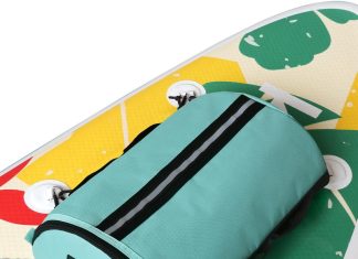 KOETSU Oxford SUP Cooler Bag - Insulated Paddle Board Storage Bag for Drinks/Snacks/Gear, Compact Lightweight, Leak-Proof
