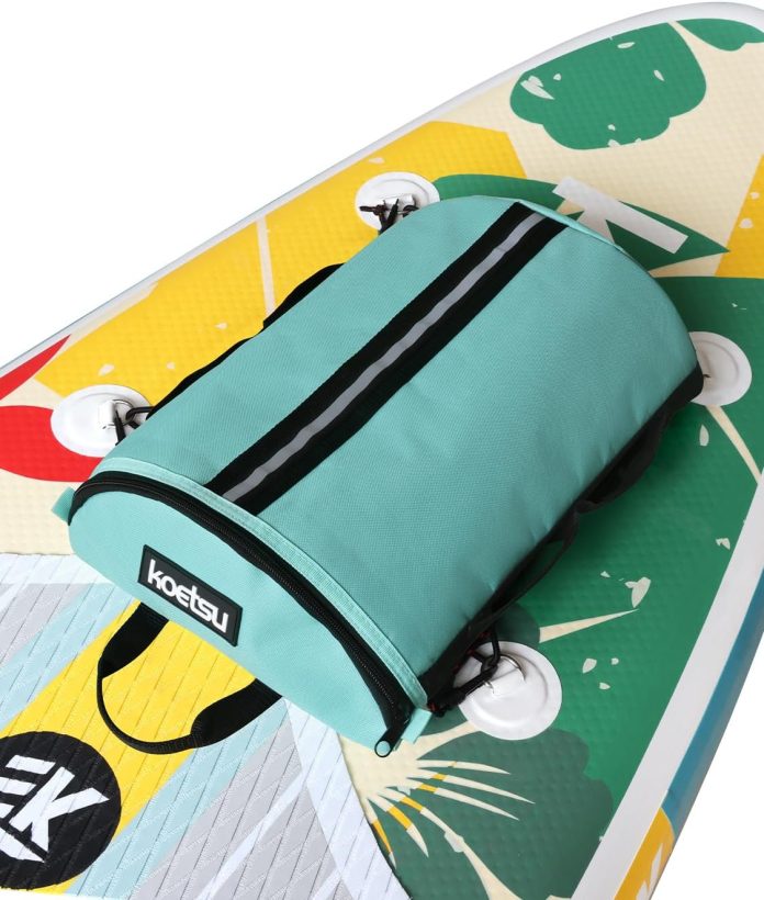 KOETSU Oxford SUP Cooler Bag - Insulated Paddle Board Storage Bag for Drinks/Snacks/Gear, Compact Lightweight, Leak-Proof KOETSU Oxford SUP Cooler Bag - Insulated Paddle Board Storage Bag for Drinks/Snacks/Gear, Compact Lightweight, Leak-Proof