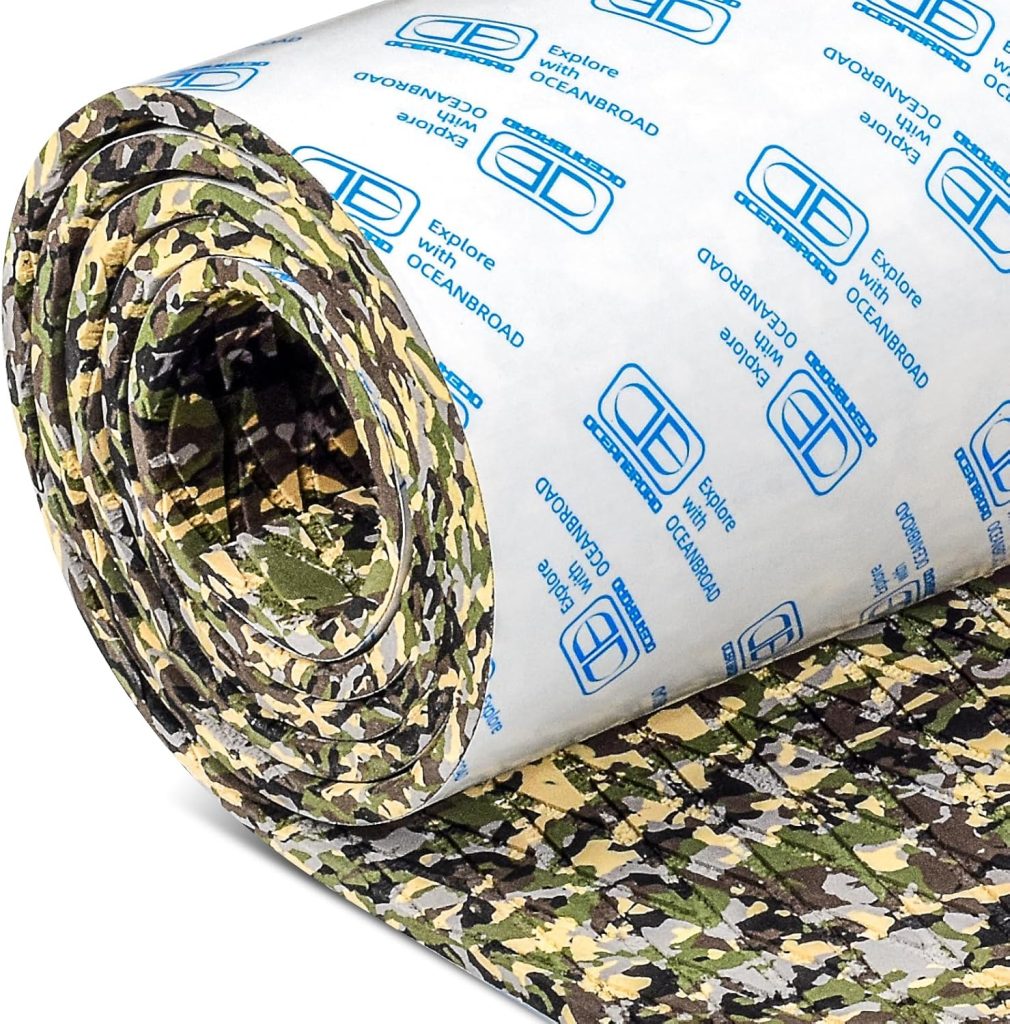 OCEANBROAD Camouflage Boat Flooring Traction Pad 96''x16''/23.5''/38''/47'' review | SUP Board Accessories OCEANBROAD Camouflage Boat Flooring Traction Pad 96''x16''/23.5''/38''/47''