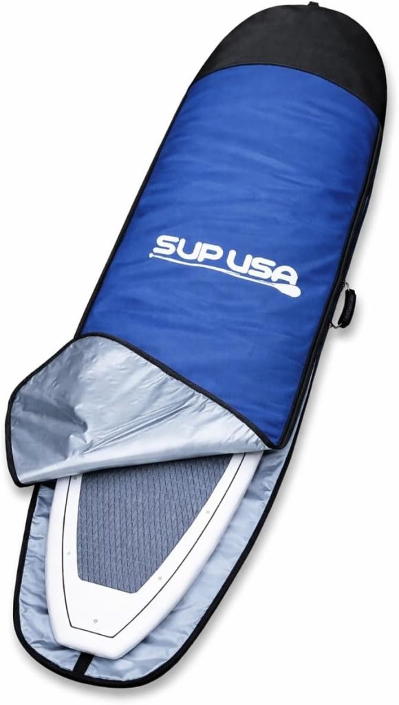 Premium SUP USA Paddleboard Bag | 10' 6" Blue | Protects Paddleboards, Surfboards and more review | SUP Board Accessories Premium SUP USA Paddleboard Bag | 10' 6" Blue | Protects Paddleboards, Surfboards and more review