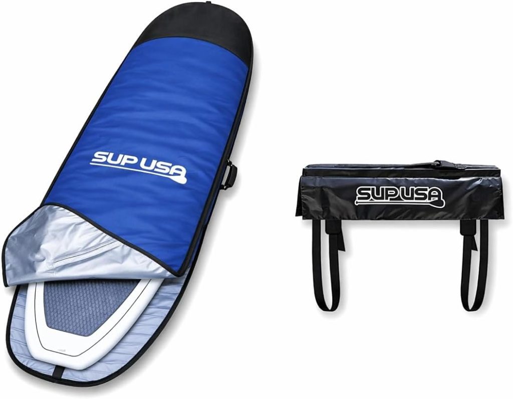 Premium SUP USA Paddleboard Bag | 10' 6" Blue | Protects Paddleboards, Surfboards and more review | SUP Board Accessories Premium SUP USA Paddleboard Bag | 10' 6" Blue | Protects Paddleboards, Surfboards and more review