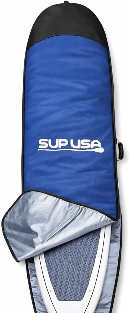 Premium SUP USA Paddleboard Bag | 10' 6" Blue | Protects Paddleboards, Surfboards and more review | SUP Board Accessories Premium SUP USA Paddleboard Bag | 10' 6" Blue | Protects Paddleboards, Surfboards and more review