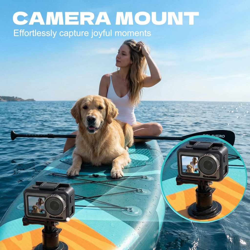 SOLAVERO 10'6"/11’×33” Inflatable Stand Up Paddle review | SUP Board Accessories SOLAVERO 10'6"/11’×33” Inflatable Stand Up Paddle Board Supports/500LB