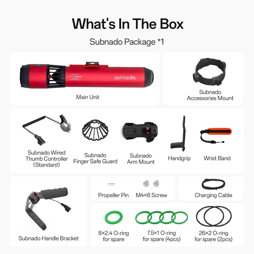 Waydoo Subnado Underwater Scooter review | SUP Board Accessories Waydoo Subnado Underwater Scooter, Sea Scooter with Thumb Control for SUP Paddle Board, Pool, Diving & Snorkeling, Compact &